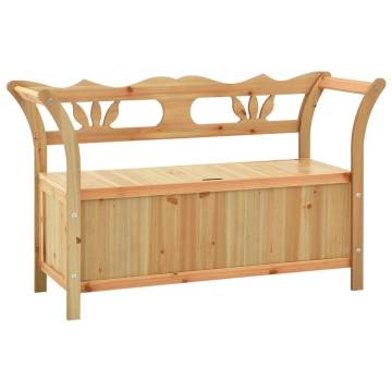 Solid Wood Fir Bench - 107x45x75.5 cm | HipoMarket