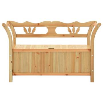 Solid Wood Fir Bench - 107x45x75.5 cm | HipoMarket