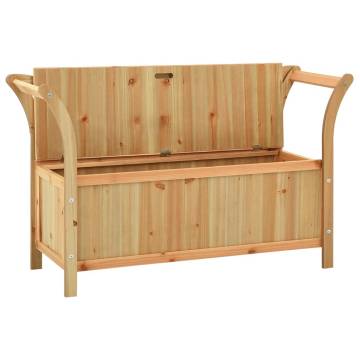 Solid Wood Fir Bench - 107x45x75.5 cm | HipoMarket