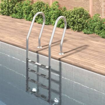 Pool Ladder 54x38x184.5 cm - Durable Stainless Steel Design