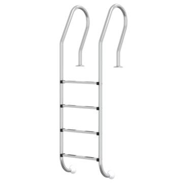 Pool Ladder 54x38x184.5 cm - Durable Stainless Steel Design