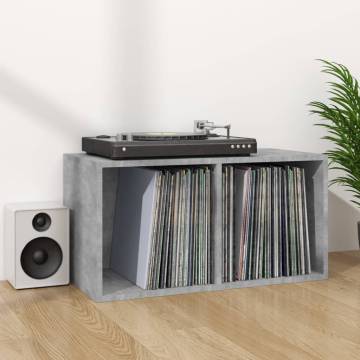 Vinyl Storage Box Concrete Grey - Stylish & Durable Solution