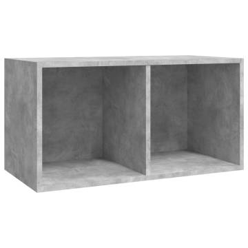 Vinyl Storage Box Concrete Grey - Stylish & Durable Solution