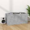 Vinyl Storage Box Concrete Grey - Stylish & Durable Solution