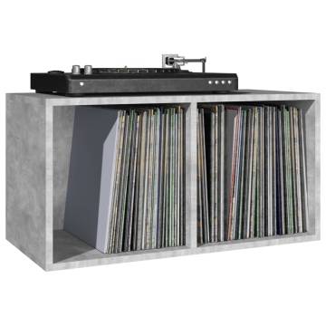 Vinyl Storage Box Concrete Grey - Stylish & Durable Solution