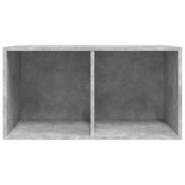 Vinyl Storage Box Concrete Grey - Stylish & Durable Solution