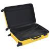 Stylish Yellow Hardcase Trolley Set - 3 Pcs | HipoMarket