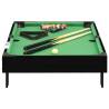 3 Feet Mini Pool Table - Compact Black and Green Billiards