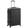 Hardcase Trolley Set 3 pcs Black ABS | Durable & Lightweight