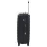 Hardcase Trolley Set 3 pcs Black ABS | Durable & Lightweight