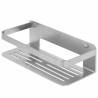 Tiger Bathroom Basket Caddy Silver 1400030946 Colour silver Size 24 x 10.6 x 7 cm 