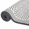 Reversible Outdoor Rug Grey & White 100x200 cm | HipoMarket