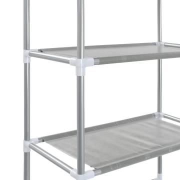 3-Tier Storage Rack Over Toilet - Durable Silver Organizer