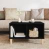 Stylish Black Coffee Table - 60x50 cm | HipoMarket