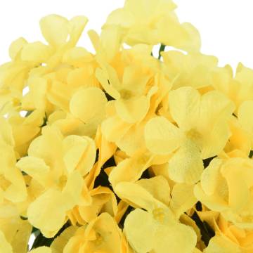 Yellow Artificial Flower Garlands - 3 pcs, 85 cm | Hipo Market