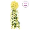 Yellow Artificial Flower Garlands - 3 pcs, 85 cm | Hipo Market