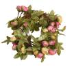 Romantic 6 pcs Pink Artificial Flower Garlands - 215 cm