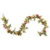 Romantic 6 pcs Pink Artificial Flower Garlands - 215 cm