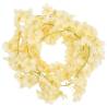 Artificial Flower Garlands - 6 pcs Champagne 180 cm