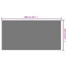 Reversible Outdoor Rug Grey & White 100x200 cm | HipoMarket