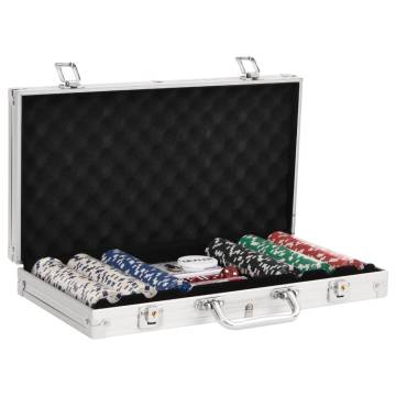 Poker Chip Set 300 pcs - Casino Style Fun at Home