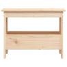 Solid Wood Pine Hall Bench - 60x28x45 cm | HipoMarket