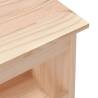 Solid Wood Pine Hall Bench - 60x28x45 cm | HipoMarket