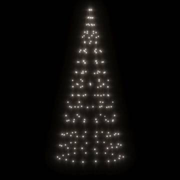 200 LEDs Cold White Christmas Tree Light for Flagpole - 180 cm