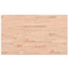 Rectangular Solid Wood Beech Table Top 100x60 cm | Hipo Market