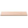 Rectangular Solid Wood Beech Table Top 100x60 cm | Hipo Market