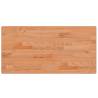 Rectangular Solid Wood Beech Table Top 80x40x2.5 cm