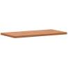 Rectangular Solid Wood Beech Table Top 80x40x2.5 cm