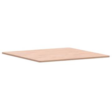 Square Solid Wood Beech Table Top 80x80 cm | HipoMarket