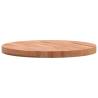 Round Solid Wood Beech Table Top Ø60x4 cm | Hipomarket