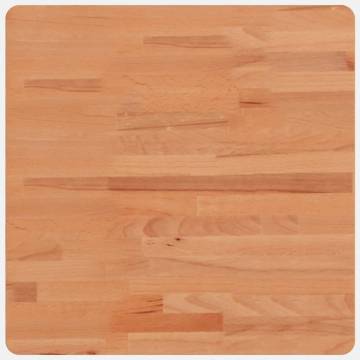 Square Solid Wood Beech Table Top - 50x50 cm | HipoMarket