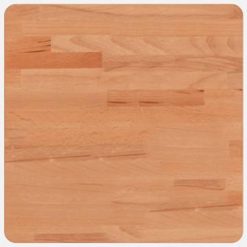 40x40 cm Square Solid Wood Beech Table Top | Hipomarket