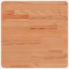 40x40 cm Square Solid Wood Beech Table Top | Hipomarket