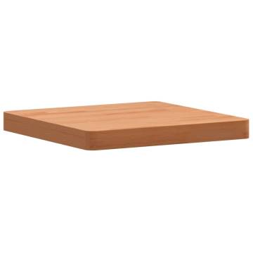 40x40 cm Square Solid Wood Beech Table Top | Hipomarket