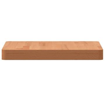 40x40 cm Square Solid Wood Beech Table Top | Hipomarket