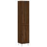 Highboard Brown Oak - Stylish Engineered Wood Storage Unit