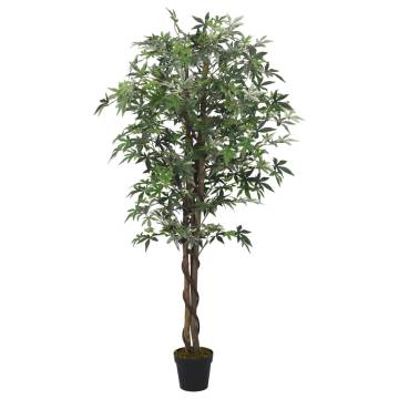 Realistic Artificial Maple Tree - 80 cm with 224 Leaves