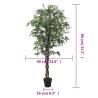 Realistic Artificial Maple Tree - 80 cm with 224 Leaves