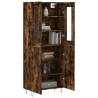 Highboard Smoked Oak 69.5x34x180 cm | Stylish Storage Solution