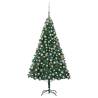 Artificial Pre-lit Christmas Tree 240 cm with Ball Set - Green