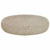 Countertop Basin Sand Oval 59x40 cm - Chic Ceramic Design