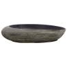 Elegant Purple & Grey Ceramic Countertop Basin - 59x40 cm