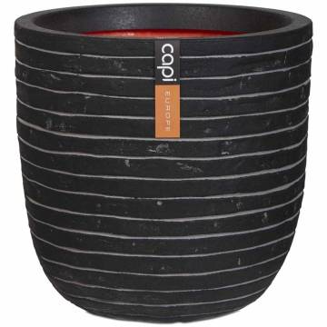 Capi Egg Planter Nature Row 43x41 cm Anthracite | HipoMarket