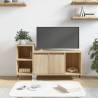 TV Cabinet Sonoma Oak 100x35x55 cm Engineered Wood Colour sonoma oak Quantity in Package 1 