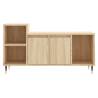 Sonoma Oak TV Cabinet - 100x35x55 cm - Stylish Storage