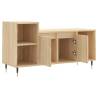 Sonoma Oak TV Cabinet - 100x35x55 cm - Stylish Storage